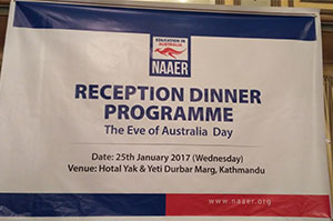 Naaer Receiption Dinner Program